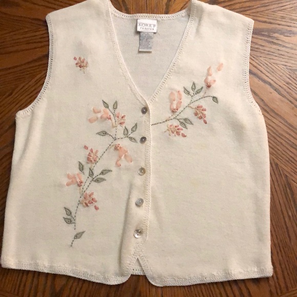 Korea Petites Sweater vest - Picture 1 of 2